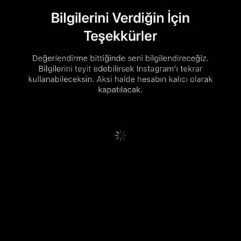 Instagram Hesap Kapanma Sorunu