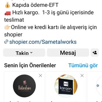 Sametal Works Ürün Teslim Edilmemesi