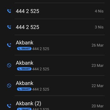 Akbank Müşteri Hizmetleri Araması