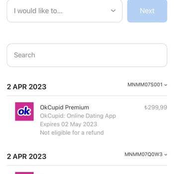 Okcupid Did Not Refund, They Are Not Fair