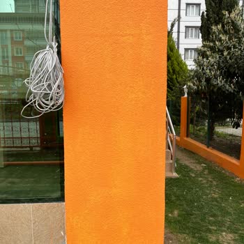 Polisan Turuncu Boya Solması