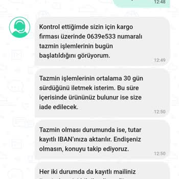 Trendyol Express Kargomu Kaybettiler Tarafıma Ücret İadesi Yansımadı