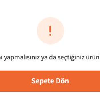 Trendyol Sepet Modülü Hatası