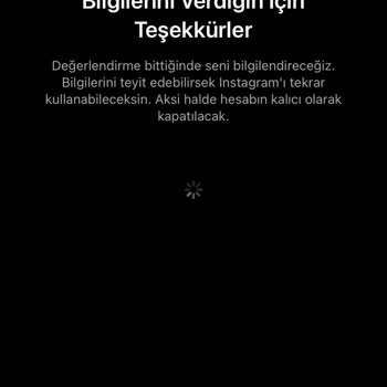 Instagram Hesap Askıya Alındı