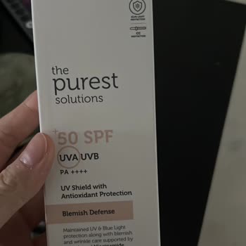 The Purest Solutions Ürün İçeriğiyle Uyuşmayan Ambalaj