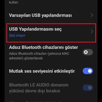 Realme Android Auto Bağlantı Sorunu