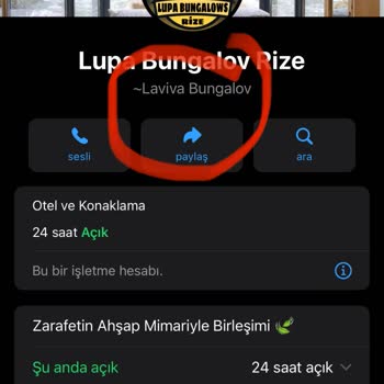 Laviva Bungalov sürekli Arıyoruz Ulaşamıyoruz
