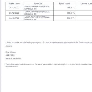 Pazarama Bilgim Dişi Kredi Kartımdan Para Çekilmesi