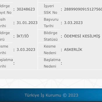 İşkur İşsizlik Ödeneği İptali