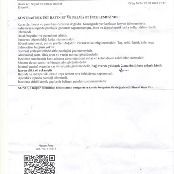 Medical Park Hastanesi Part Yanlış Tanı Koyulması Ve Hastalara Ticari Yaklaşımı