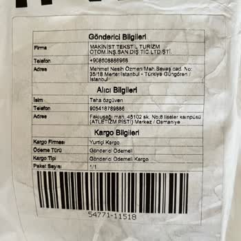 Machinist İade Talebi Sıkıntısı