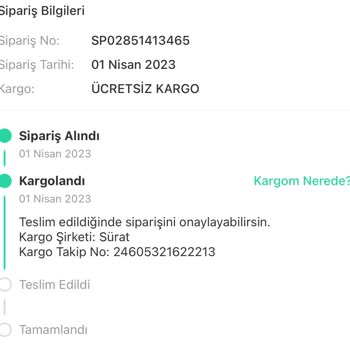 Sorumsuz Sürat Kargo Ve Haber Alamadığım Kargom