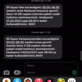 Türk Telekom Sil Süpür Aynı Hediye