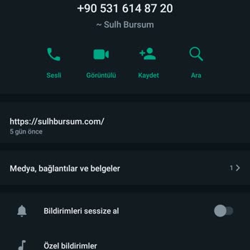 Sulh Bursum Herhangi Bir Sorumluluk Kabul Etmiyorum