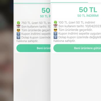 Dolap Kupon Yanıltması