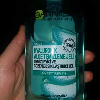 Garnier Hyaluronik Aleo Yüz Temizleme Jeli Yüzümde Sivilce Yaptı