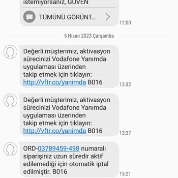 Vodafone Evde Fiber İnternet