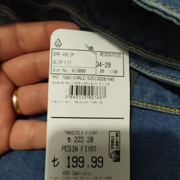 Lc Waikiki Etiket Fiyat Uyumazlığı