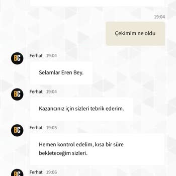 Betcup Kazancımı Ödemiyor Bahane Buluyor