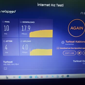 Kablo Net İnternet Sinyal Kesiyor 50 Mbps Yerine 17 Mbps Geliyor