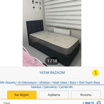 Yatakbazacim.com İnternet Üzerinden İmalattan Yatak Baza