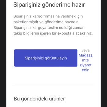Baby Çapa Teslim Edilmeyen ve Parası Alınan Ürün