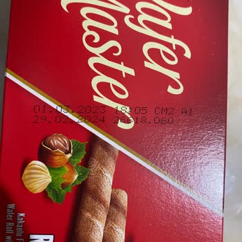 Çizmeci Gıda Wafer Master Rulo Gofret Bozuk Çıktı