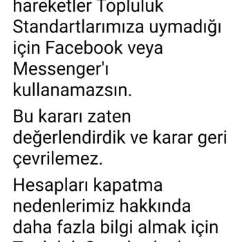 Facebook Sebebini Anlamadan Hesabımın Kapatılması