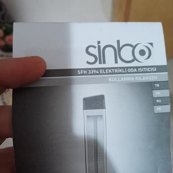 Sinbo Sfh 3394 Dikey Soba Rezistans Teli Ve Tüpü