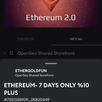 Metamask Ethergold Hisse Mağduriyeti