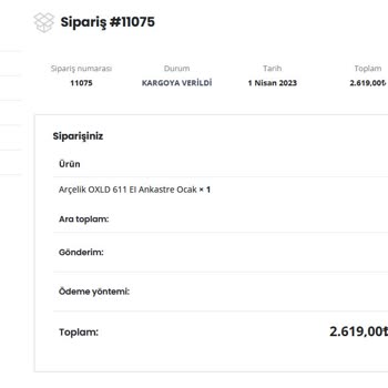 Yenilikdemek.com / Dan Satın Alınan Ürünün İadesi