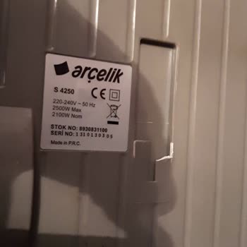 Arçelik S 4250 Yedek Parça Sorunu