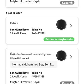 Hepsiburada'nın İlgisizliği.