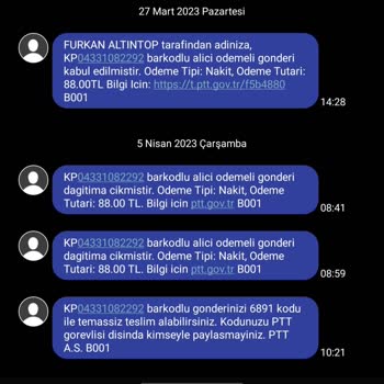 PTT Kargo İzmir Koyundere PTT