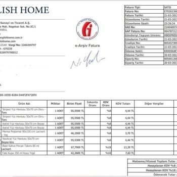 English Home Para İademi Yapacağını Söylüyor Ama Oyalıyor