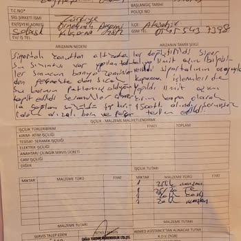 Makro Sy Sigorta Ekspertiz Şirketinin Dosyayı İşleme Koymaması