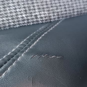 Deformation in 2020 Model Peugeot 3008 Driver's Seat