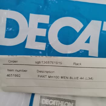 Yanlış Ürün Gönderimi. Değişim Yapılmaması. Sporla Kal Decathlon.