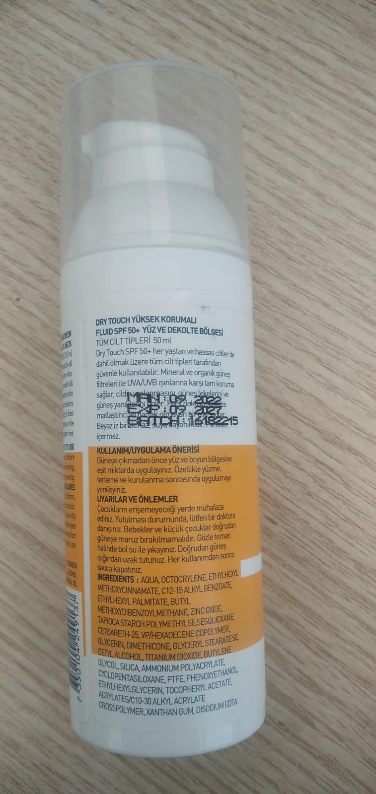 Celenes By Sweden Dry Touch Fluid Spf50 Şüpheli Olduğundan ...