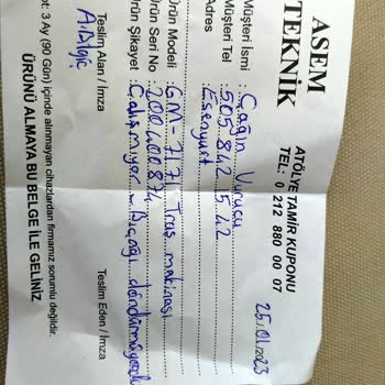 Goldmaster Ürün Arıza Gecikme