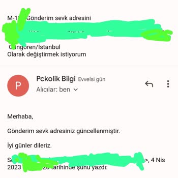 Pckolik.com Teslimat Sıkıntısı İletişim Sıkıntısı