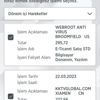 Webroot Hesabımdan Para Çekti
