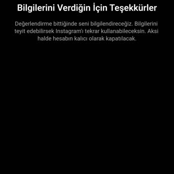 Instagram Hesap Geri Alma