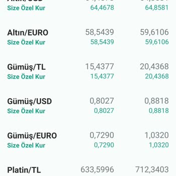 Kuveyt Türk Aşırı Açık Gümüş Marjı