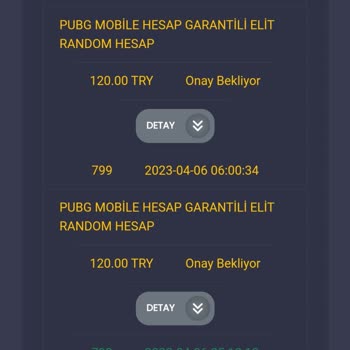 Tek E-Pin PUBG Mobile Random Hesap