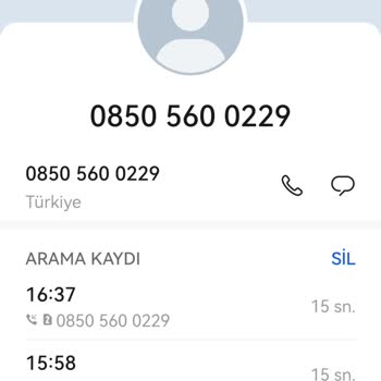 0850 560 01 29 Numara Sık Sık Arıyor Rahatsızlık Verdi Bu Kimin