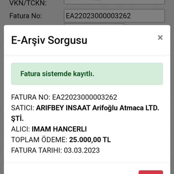 Atmaca İnşaat Parayı Alıp Malı Yollamadılar