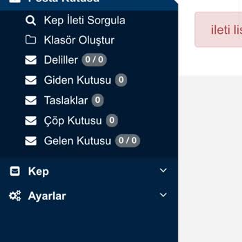 PTT KEP Kep Adresime Mail Gelmiyor