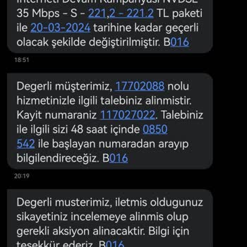 Vodafone Net Vodafone Onaysız Paket Yükseltiyor