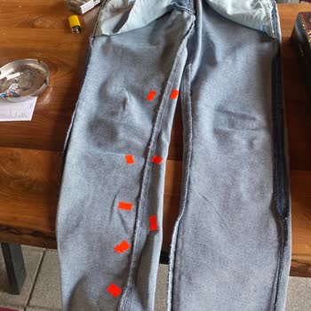 Mavi Dikiş Hatası Var